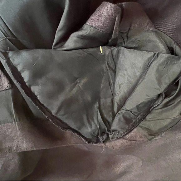 DORA Vintage Linen Open-Back Peplum Dress - Picture 3 of 9